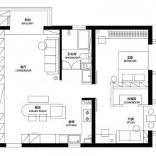 75㎡小家卻住出120㎡的感覺