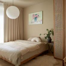 奶油色75㎡的“云朵小屋”，自然清新、高級又治愈，深深愛上了
